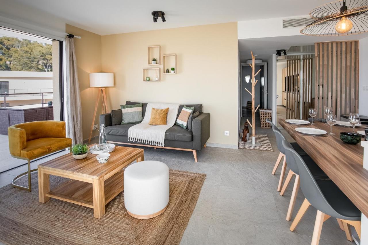 Superbe Appartement Bord De Mer Saint-Mandrier-sur-Mer Bagian luar foto