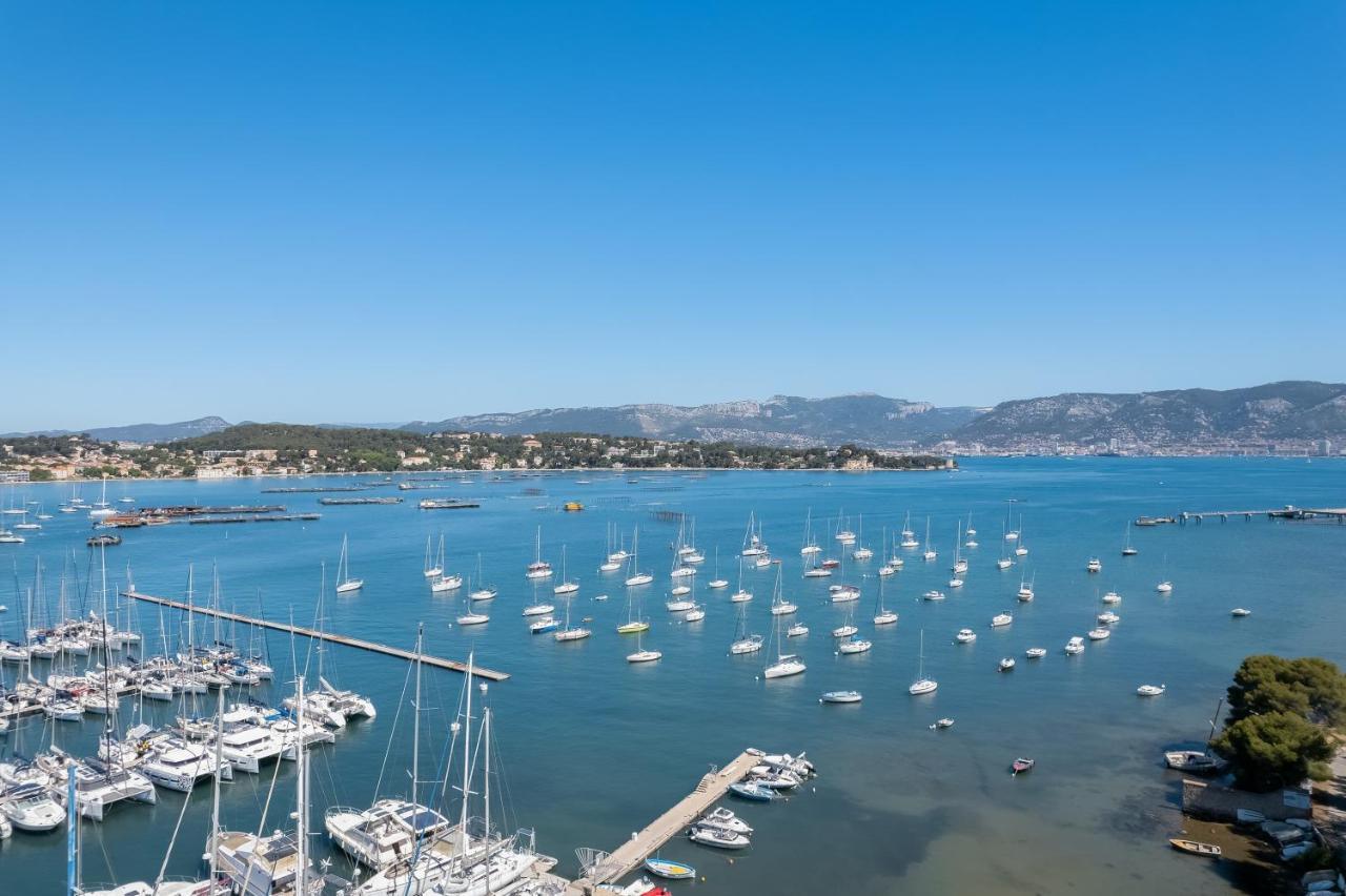 Superbe Appartement Bord De Mer Saint-Mandrier-sur-Mer Bagian luar foto